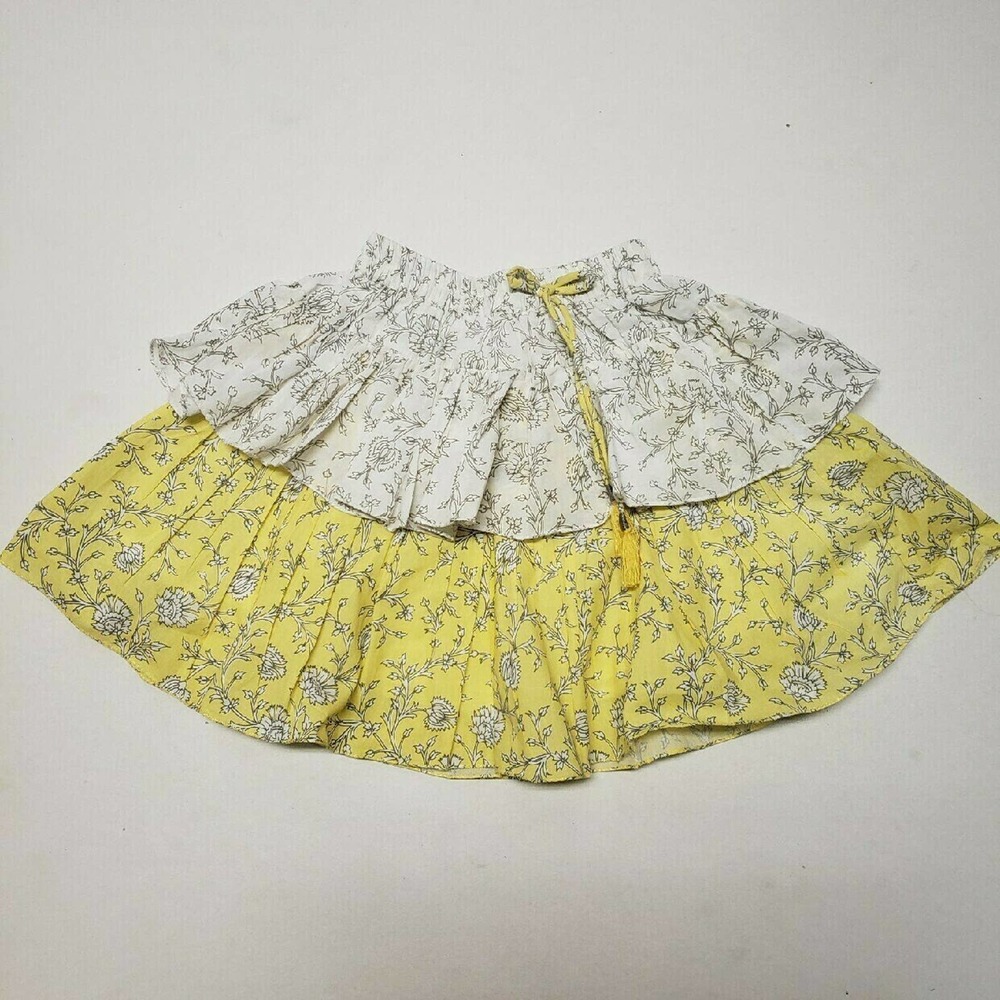 Almirah Floral Ruffle Skirt